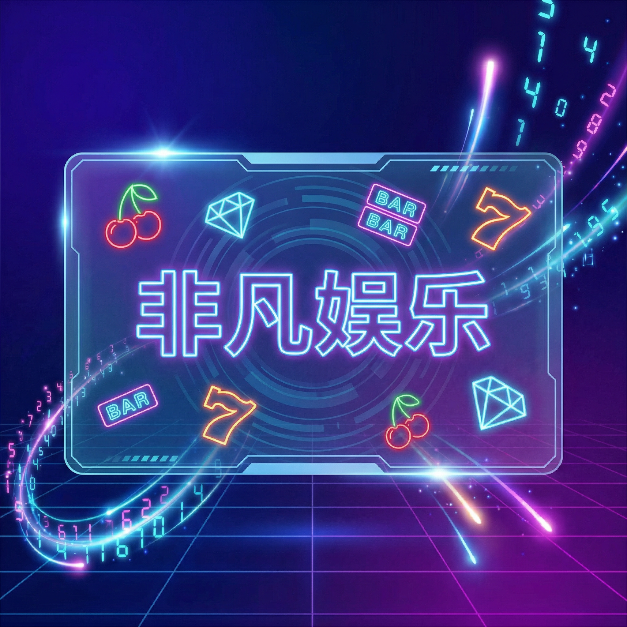 非凡娱乐游戏 - 未来科技风格